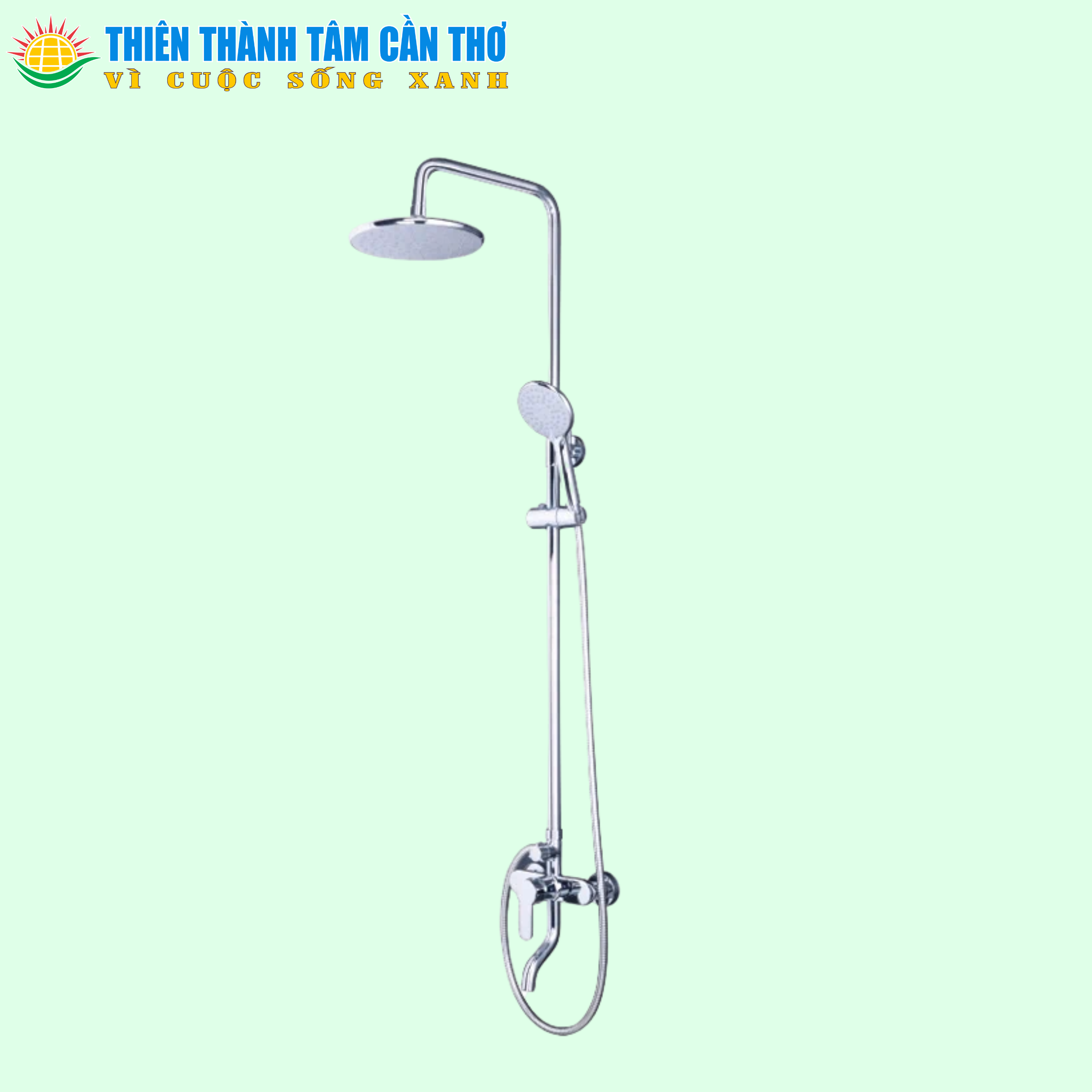 Bộ Cây Sen Tắm Đứng Nóng Lạnh A2137
